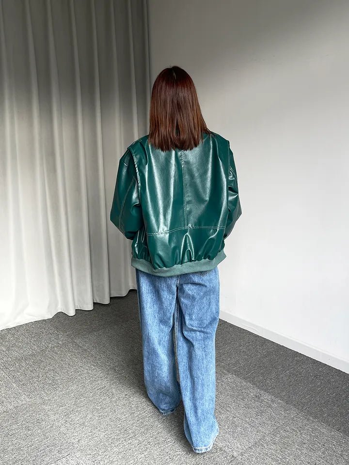 SOERA Brooke Zip-Up Bomber Jacket - Jackets - SOERA-466691-DEF-OS-74820 Green M