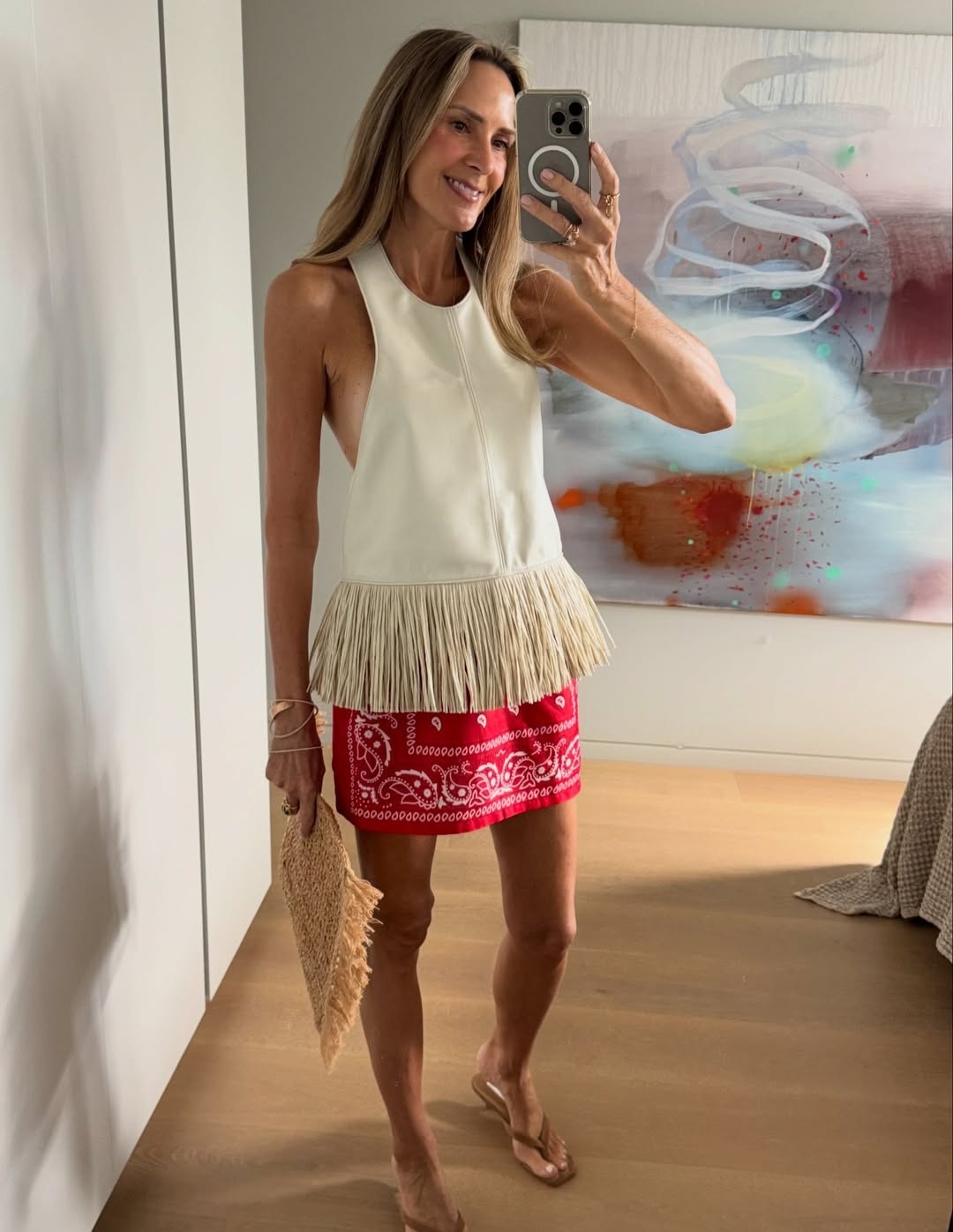 Aspen Top Bordado con Perlas