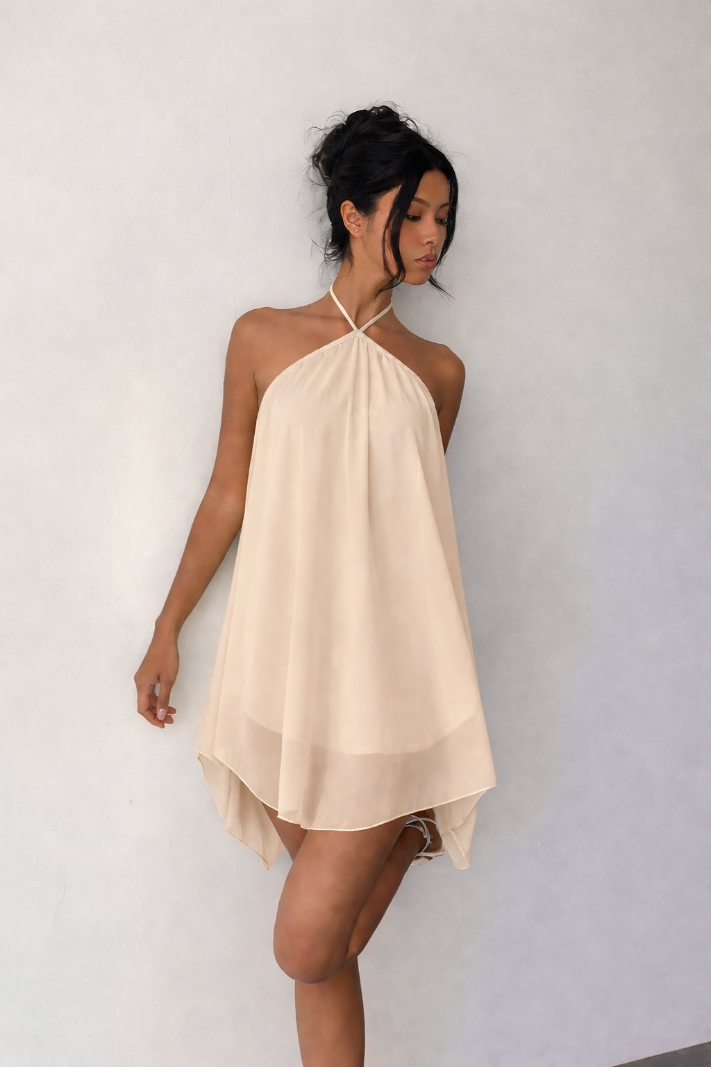 Vestido mini Kassidy halter
