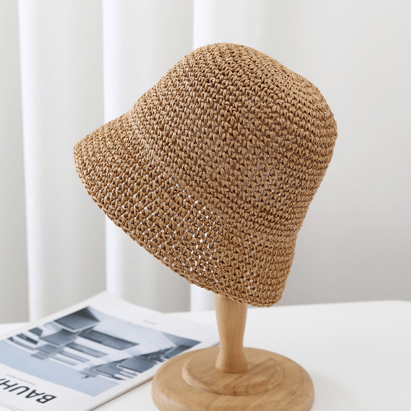 SOERA Beatrice Elegant Sun Protection Bucket Hat - Accessories -  Brown