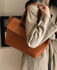 Jessica Tote en Piel Vegana Grabada