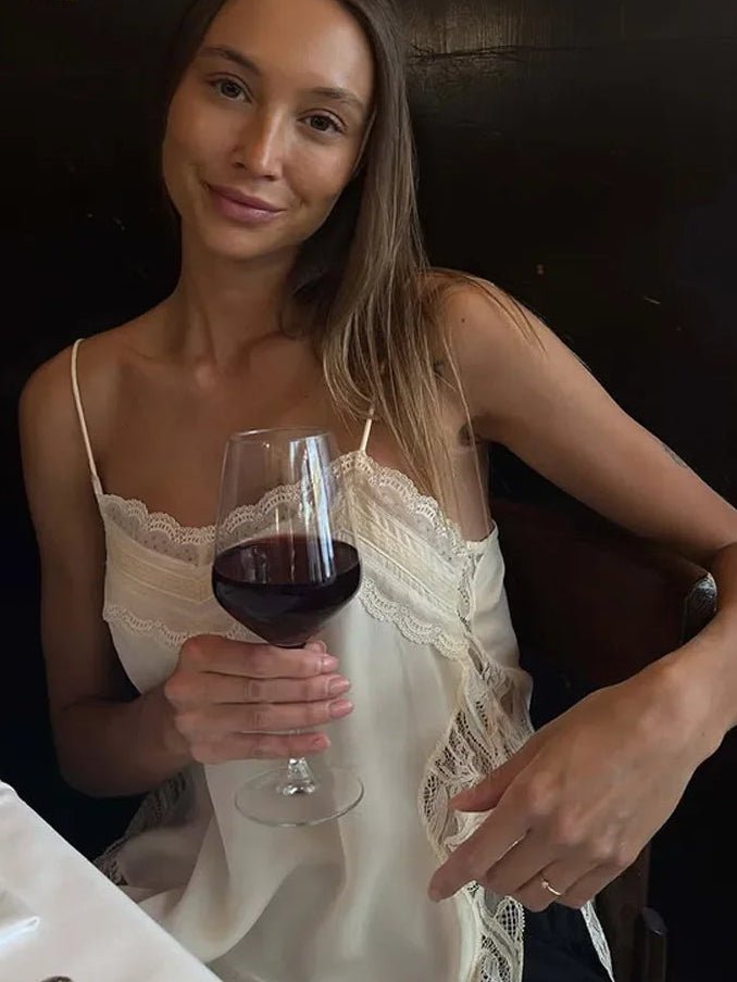 SOERA Diane Lace Trim Cami Top - Camisoles - 1005009863619338-;es1775118759311999946 Yellow S