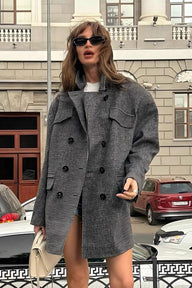 Casaco Estruturado em Tweed Anna
