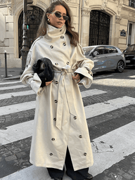 Melissa Trench Coat con Cinturón