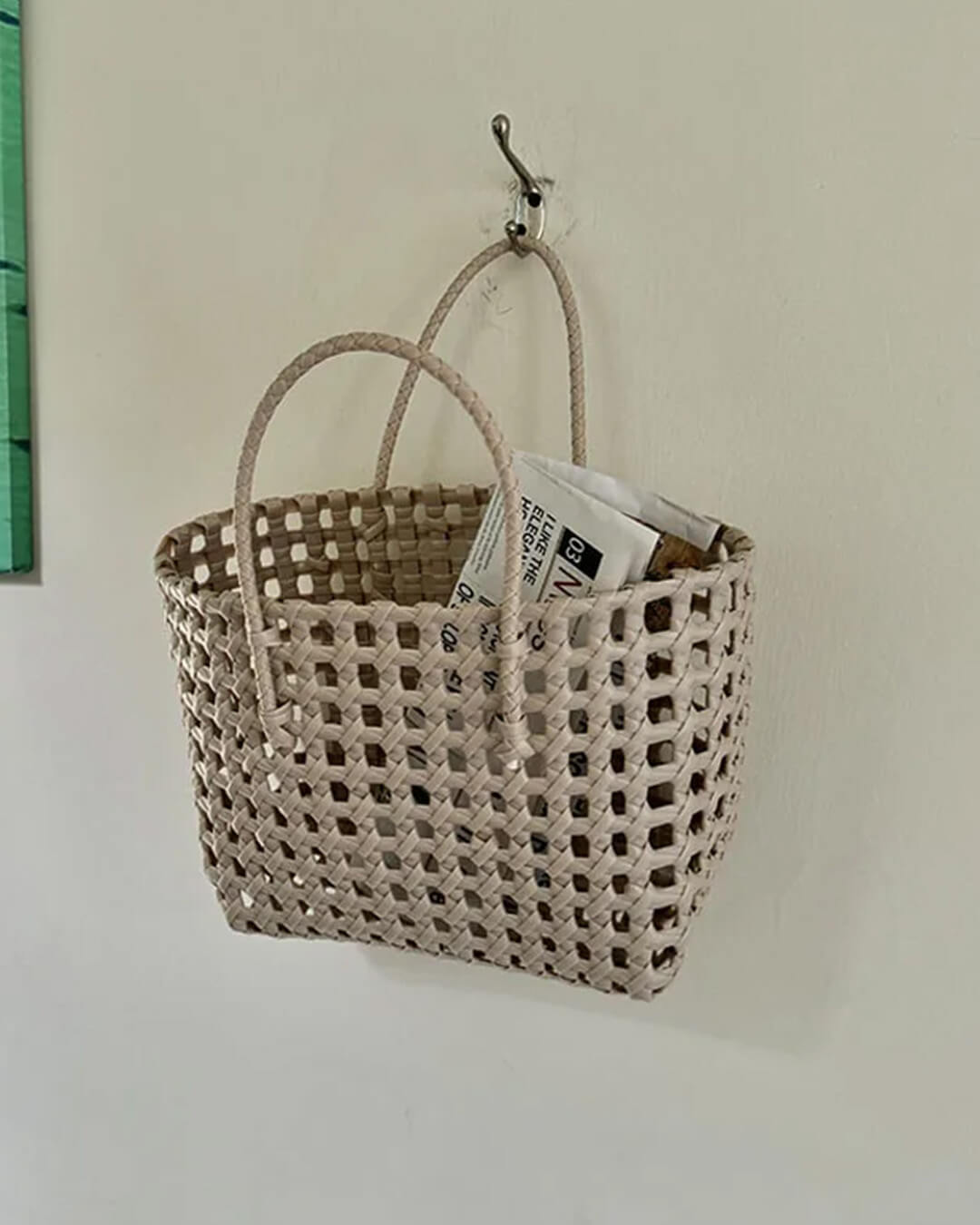 Bolso tote Cresta de tejido abierto