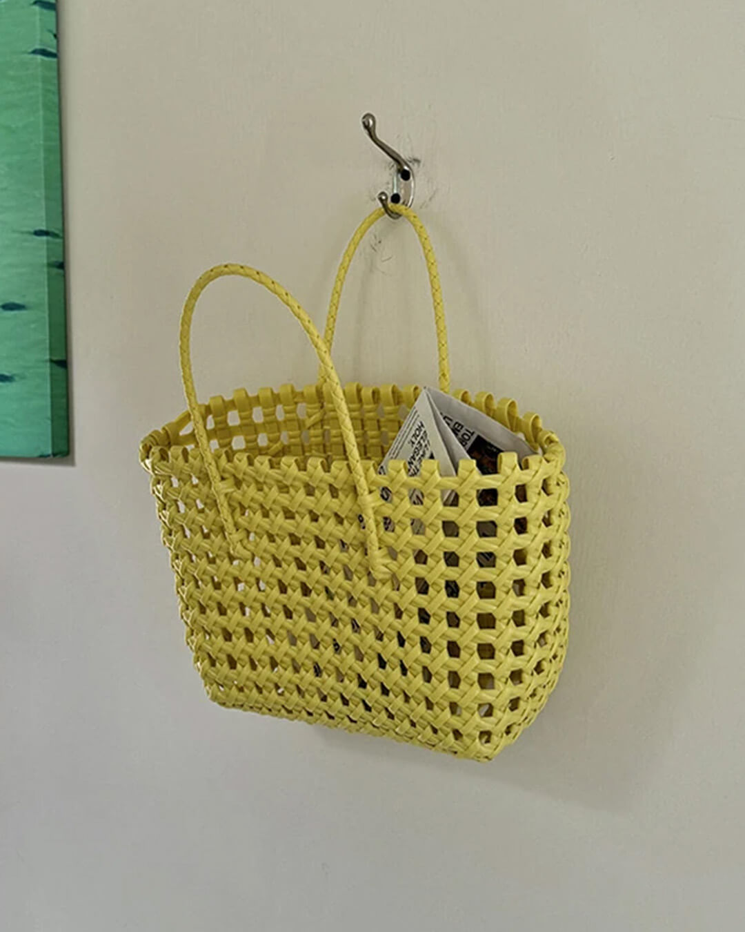Bolso tote Cresta de tejido abierto