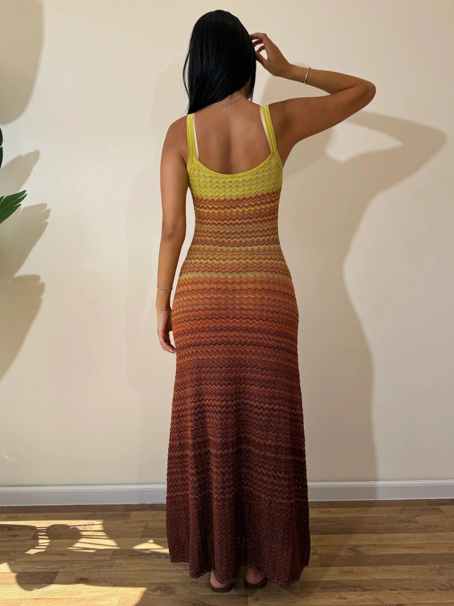 SOERA Sophia Sunset Knit Maxi Dress - Dress - SOERA-896195-M-OS-59011 M