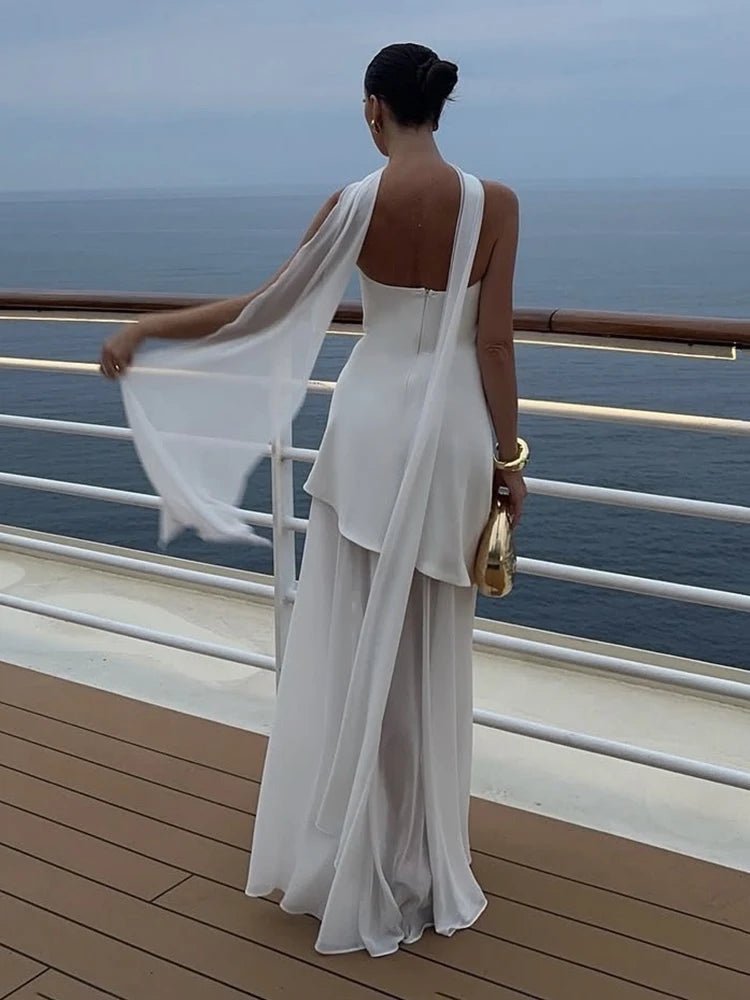 SOERA Astoria Strapless Bodice Maxi Dress - Dresses -  White S