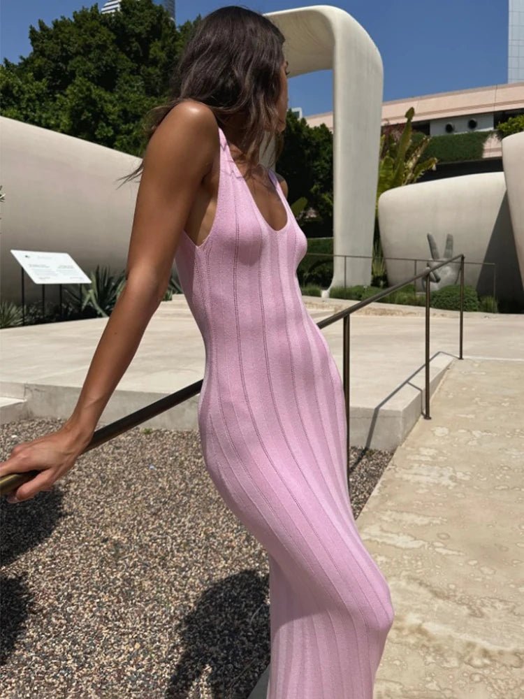 SOERA Frida Backless Maxi Dress - Dresses - 1005007958067706-;xo1770793333906767155 White M