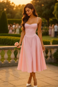 Vestido midi Isabelle para invitada de boda