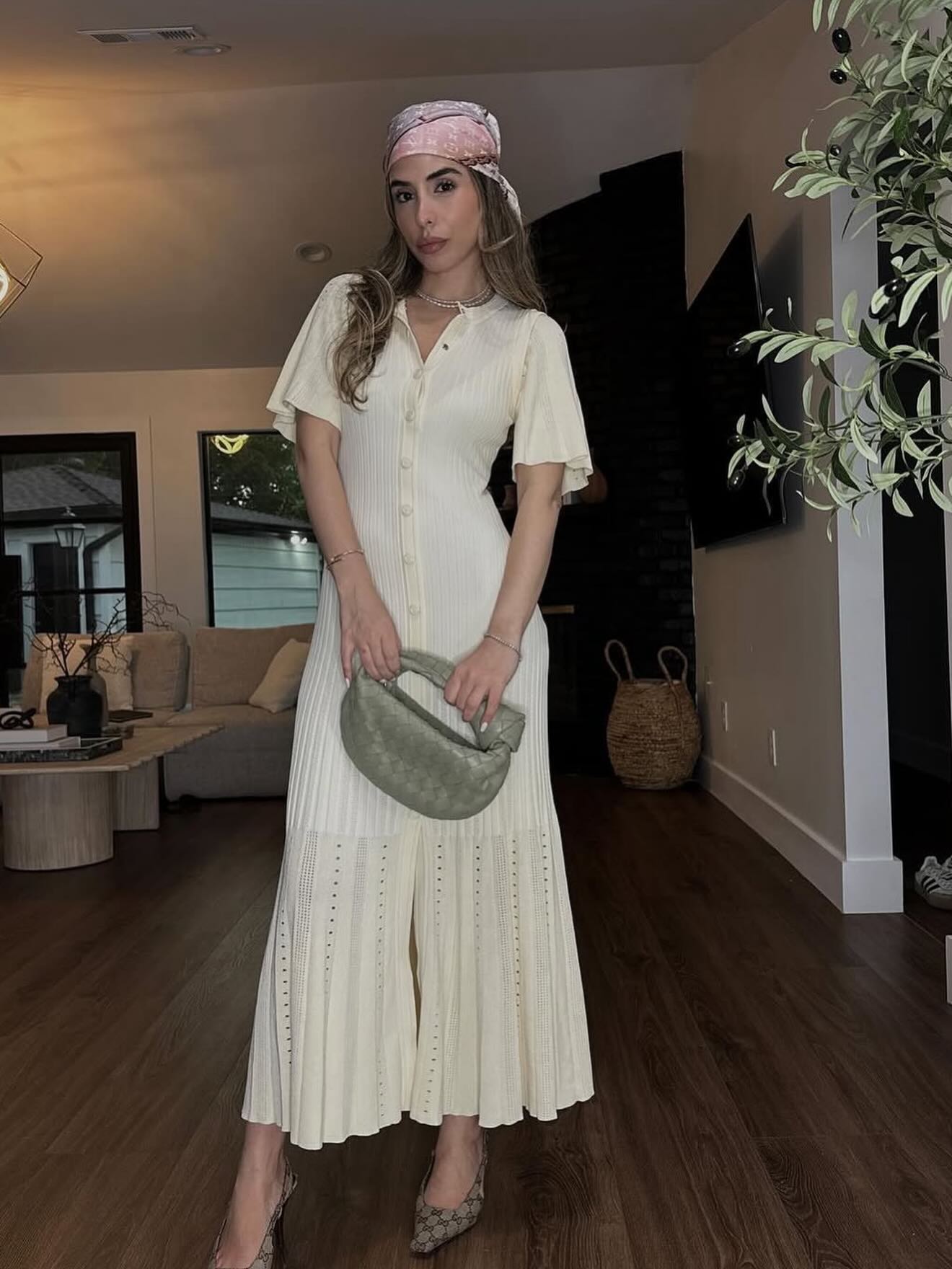 SOERA Nancy Bodycon Knitted Maxi Dress - Dresses - 1005009057952162-;LD1772045931369861625 Beige M