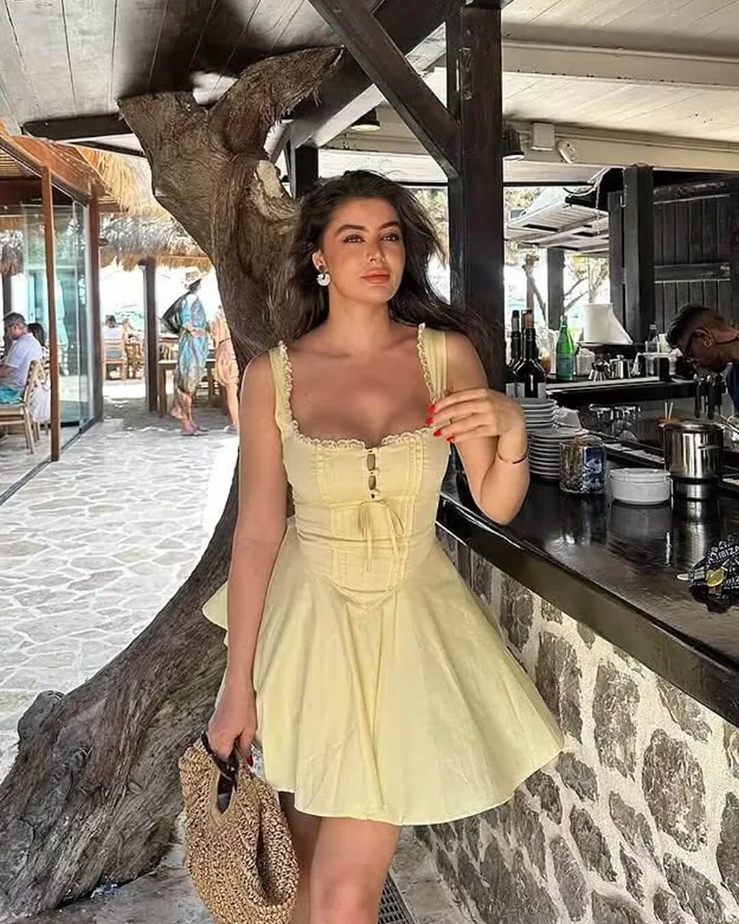 Vestido Mini Francine Sem Mangas