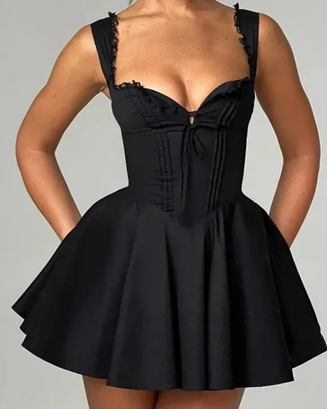 Vestido Mini Francine Sem Mangas