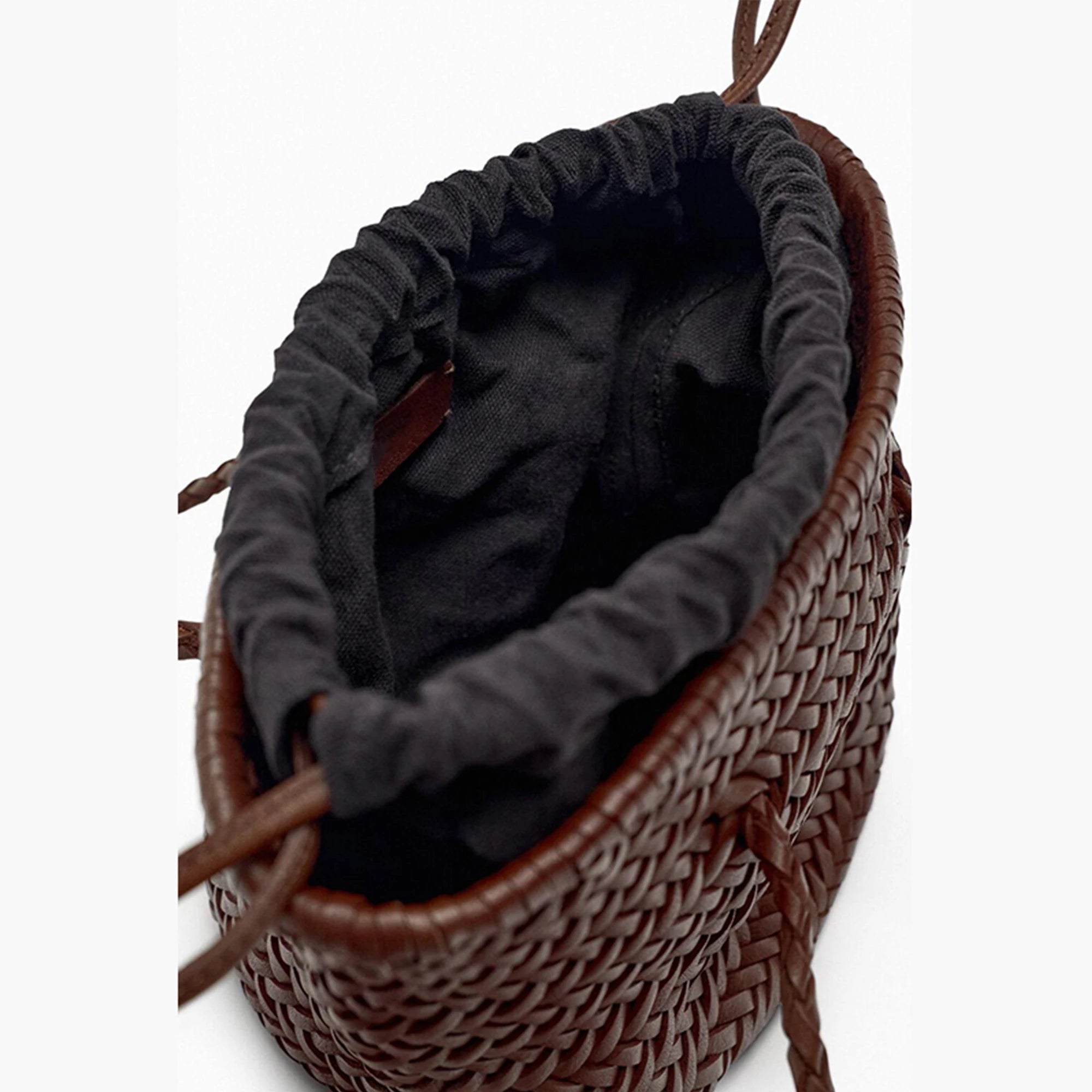 SOERA Blair Braided Bucket Shoulder Bag - Handbags - 1005007431075017-;dl1775499358493156191 Coffee