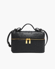 Bolso tipo box de piel vegana Delphine