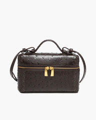 Bolso tipo box de piel vegana Delphine