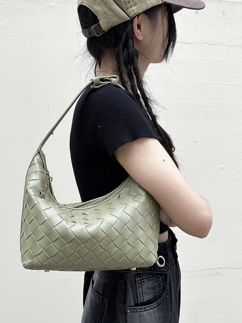 SOERA Mica Mini Woven Bag - Handbags - Soera-Mica-Mini-Woven-Bag-Green Green