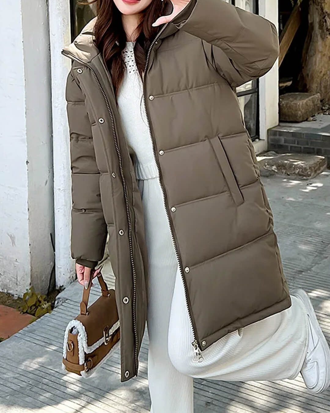 SOERA Carlyn Hooded Parka Jacket - Jackets -  Brown S