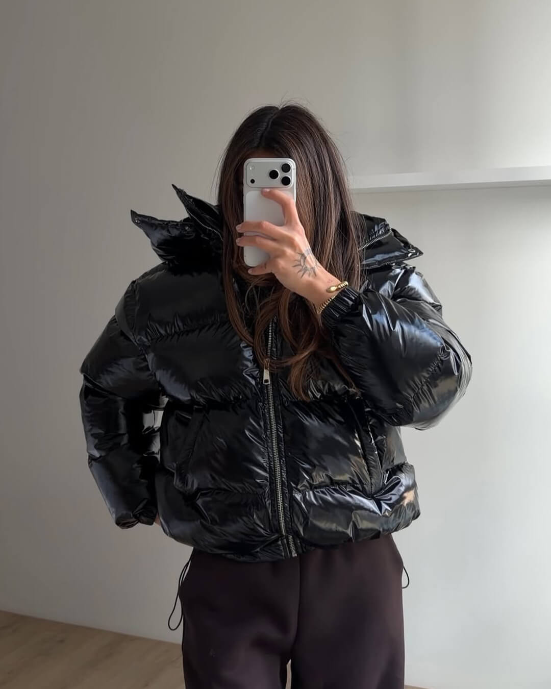 SOERA Geraldine Hooded Puffer Jacket - Jackets - 1005009859029558-;Mj1764102179608364732 Black M