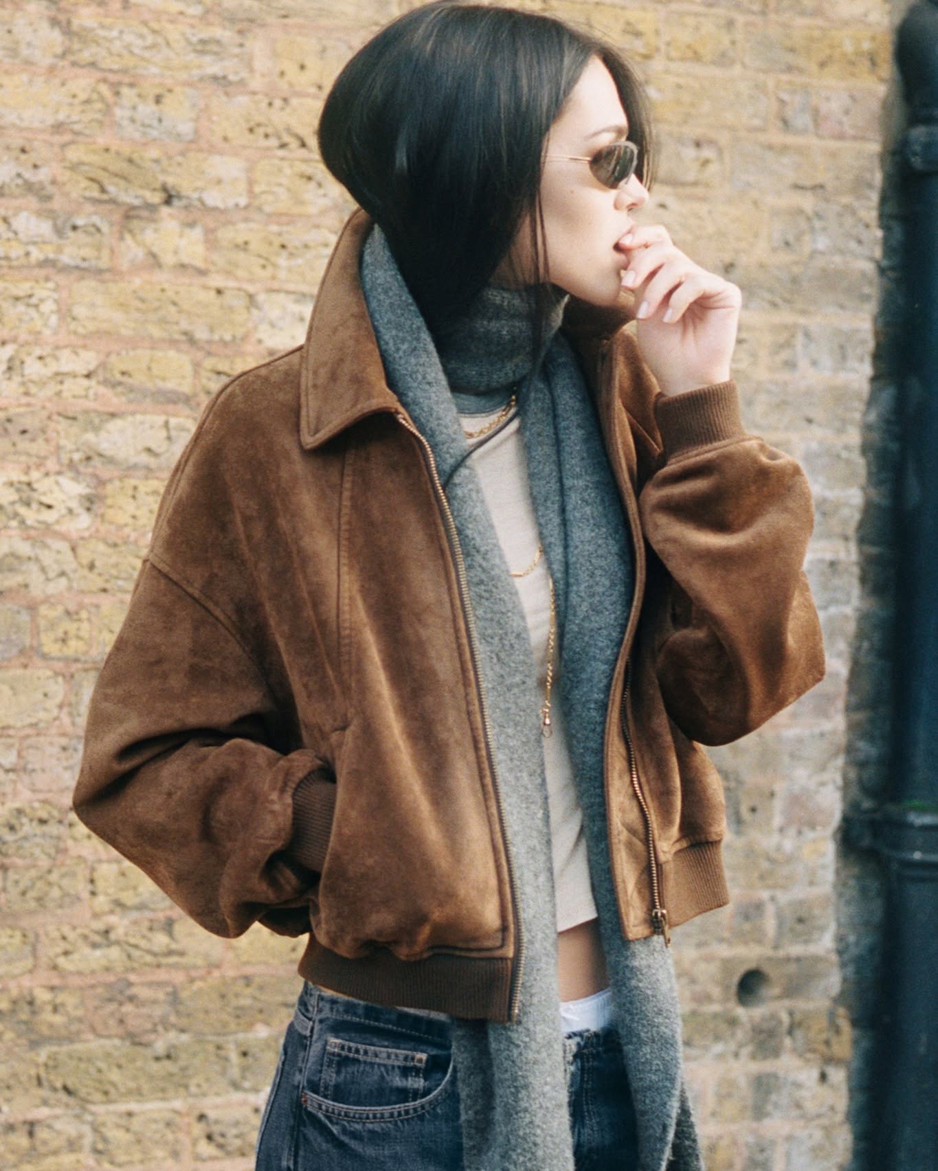 SOERA Heather faux Suede Jacket - Jackets - 1005011678966374-;GL1770793334302657688 L