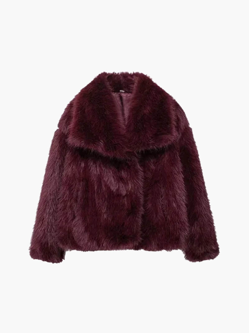 SOERA Jenna Faux Fur Coat - jackets - DWOD2-WK316010 Black S