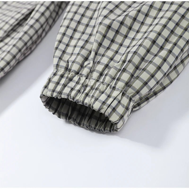 SOERA Marnie Check Hooded Zip Jacket - Jackets - 1005011795742449-;ej1775592292252208532 Beige S