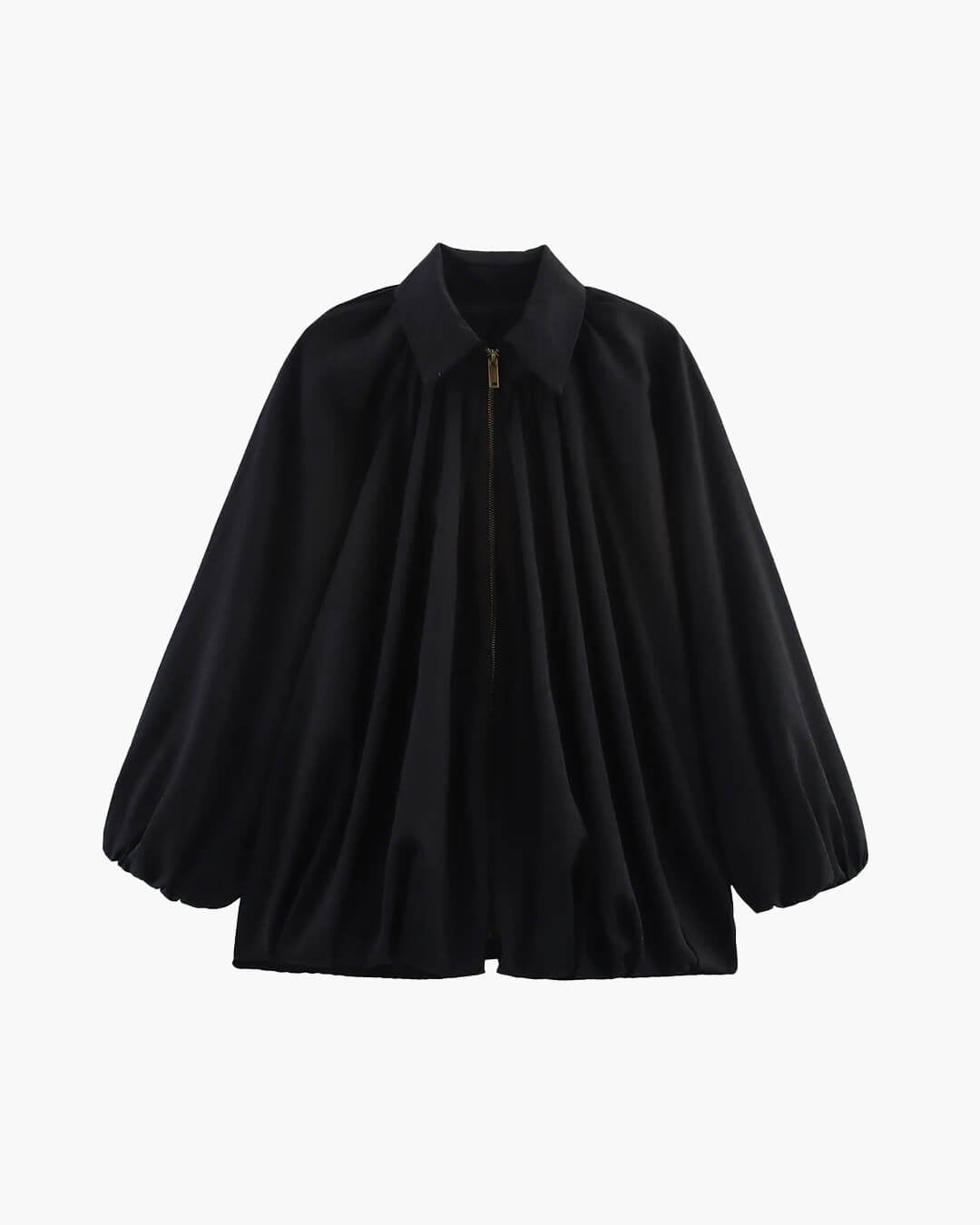 SOERA Ritchel Zip Up Pleated Jacket - Jackets - 1005010607183835-;Qu1774012030728363516 Yellow XS