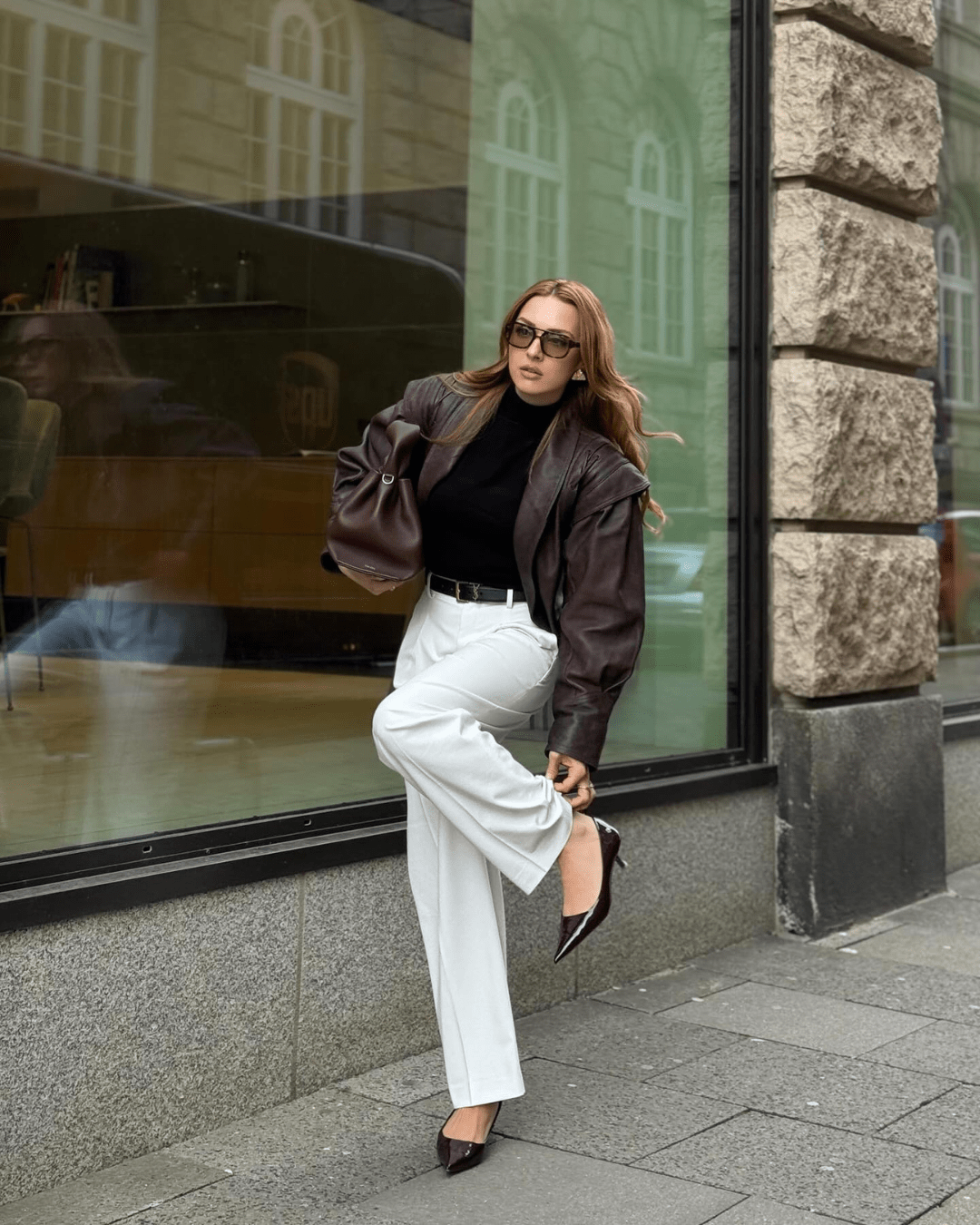 SOERA Veronica Faux Leather Jacket - Jackets - YT1774004001186282704 L