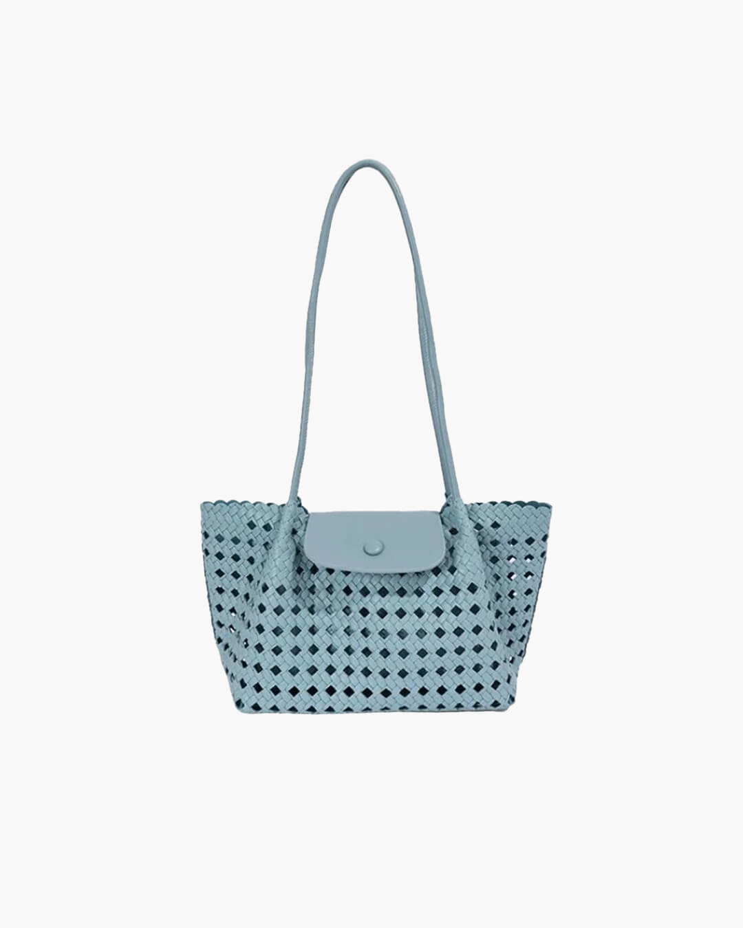 Marina Embossed Shoulder Bag - removing logo