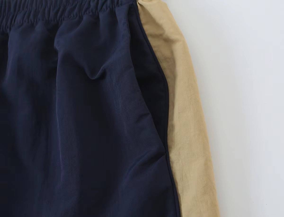 SOERA Helen Patchwork Nylon Tracksuit - Matching Set - SOERA-933315-PAN-M-06883 M