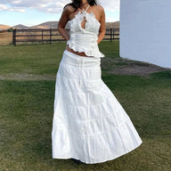Conjunto dos piezas Yasmine con volantes