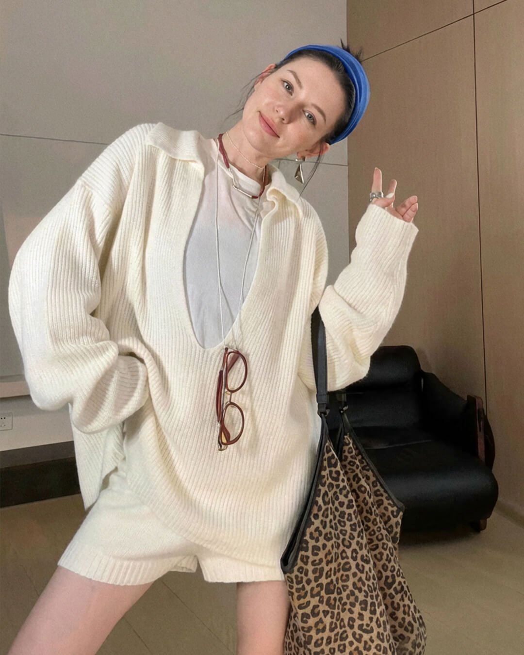 SOERA Jeannette Sweater Suit - Set - 1005007794073525-;GU1769140529555356114 Beige M