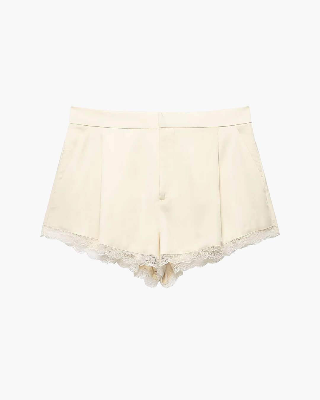 SOERA Davina High Waisted Satin Mini Shorts - Shorts - 1005011766982971-;Sm1774869390684200142 L