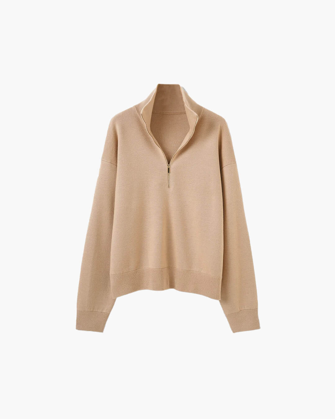SOERA Teresa Half-Zip Knit Sweater - Sweater - SOERA-398659-BLA-S-28035 Black S