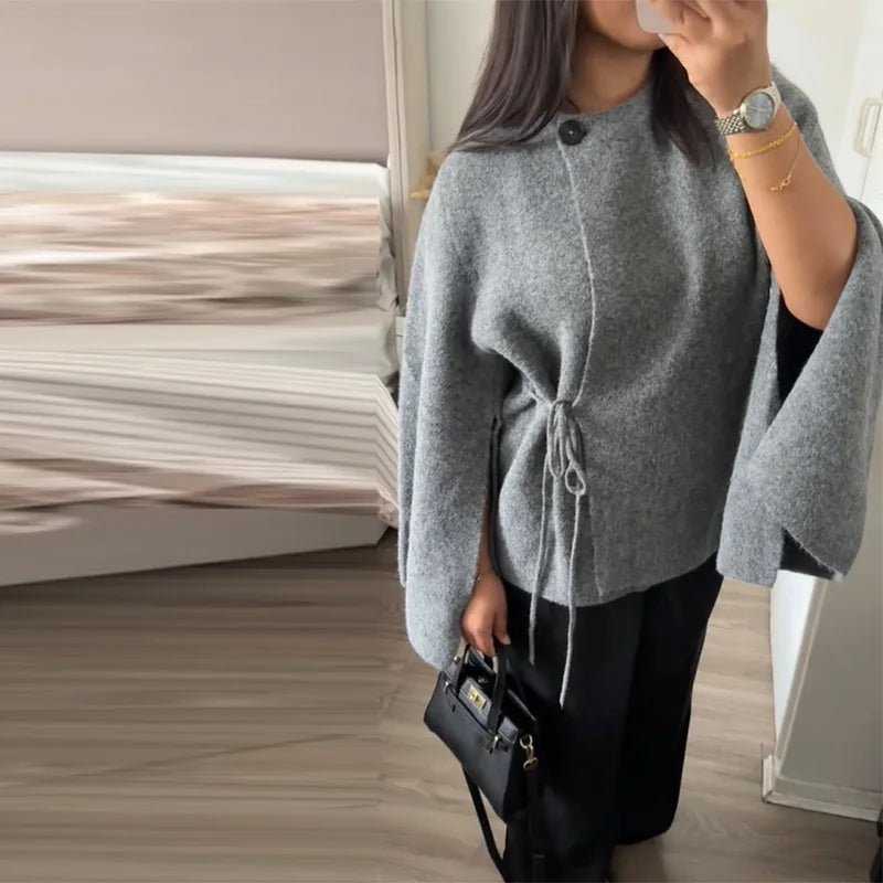 SOERA Suzette Slit Batwing Cardigan - Sweaters & Cardigans - 3256810031976624-;wB1765284569243696547 L