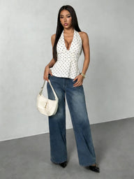 Top Halter Sophia com Bolas